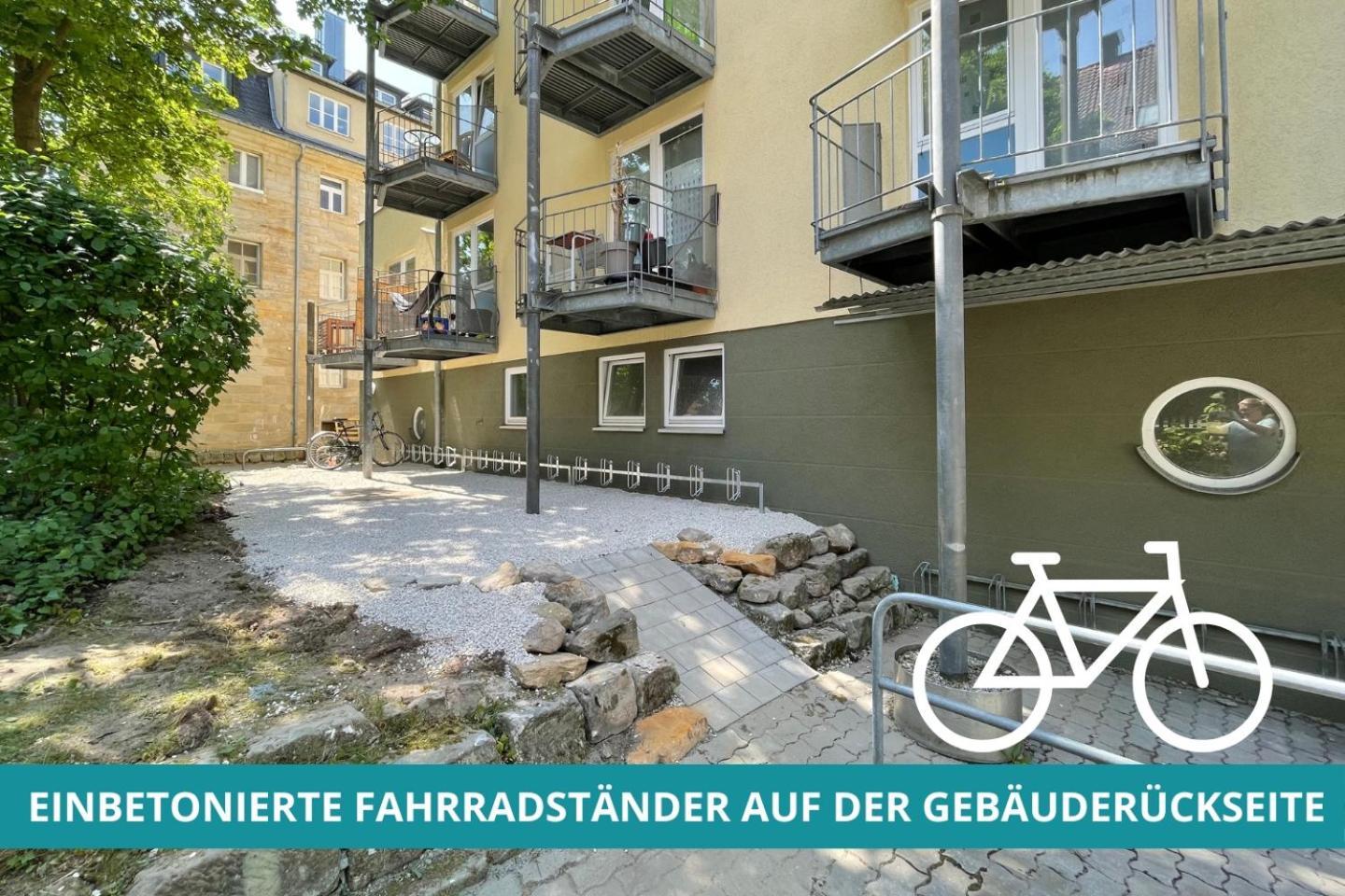 Apt Wahnfried Nr1 - Cityapartment Mit Kueche, Duschbad, Balkon, Parkplatz - Zentral Aber Ruhig Bayreuth Exterior photo